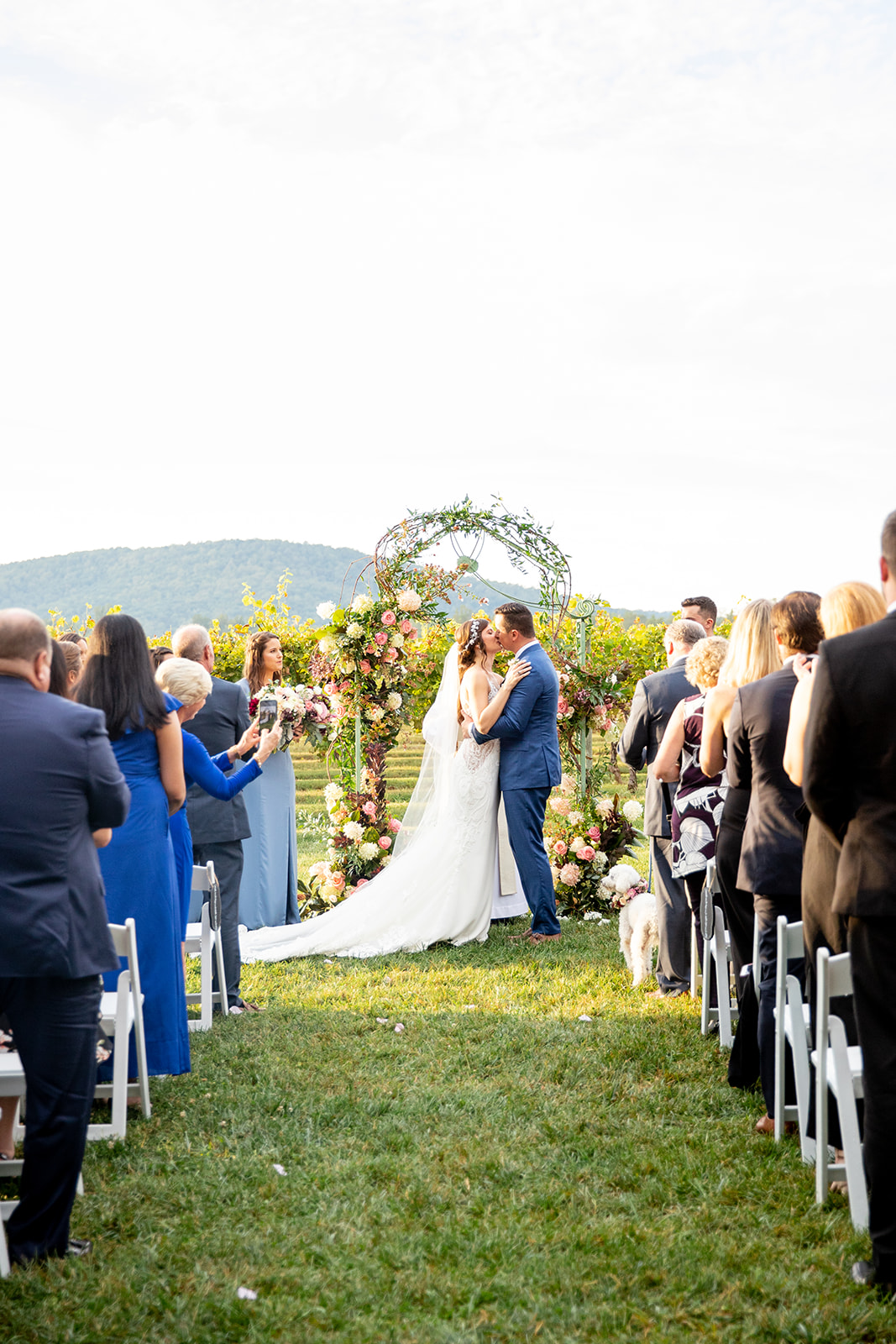 Kim  Jesses Wedding at Keswick Vineyard - Image Property of www.j-dphoto.com