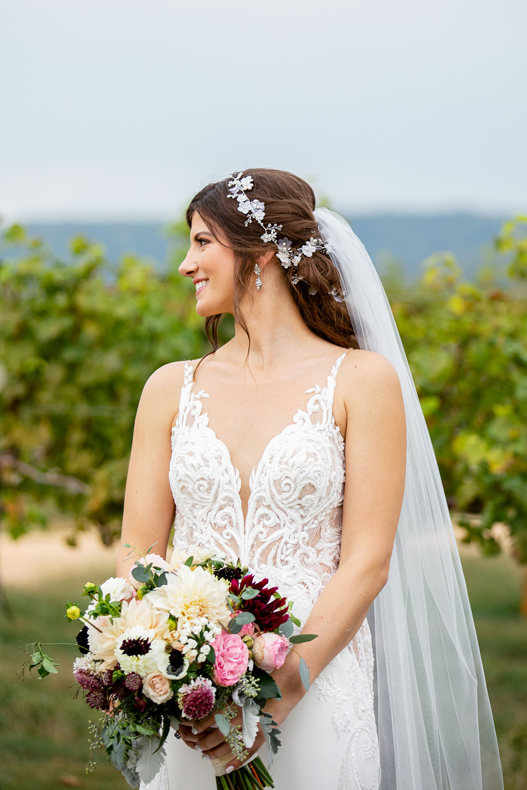 Kim  Jesses Wedding at Keswick Vineyard - Image Property of www.j-dphoto.com