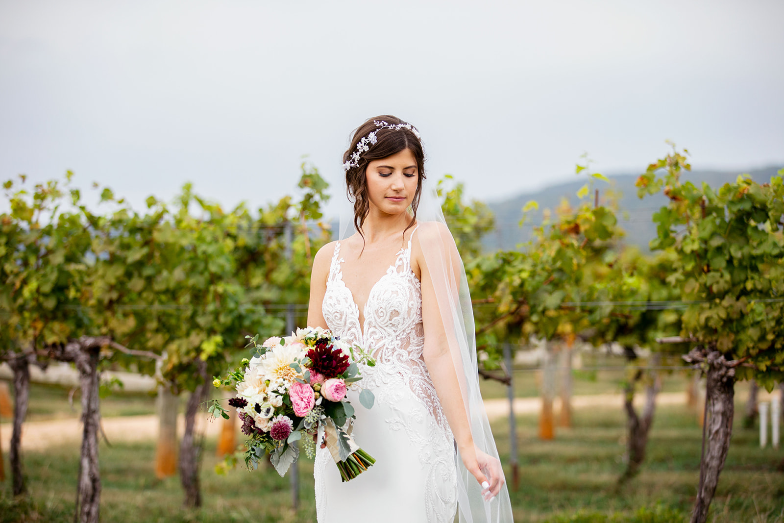 Kim  Jesses Wedding at Keswick Vineyard - Image Property of www.j-dphoto.com