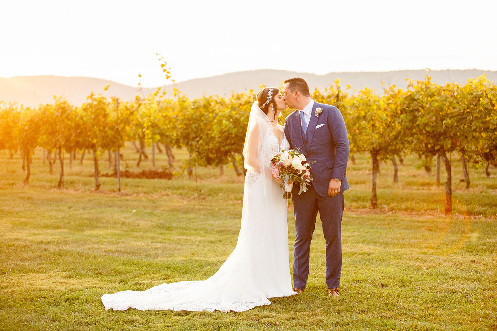 Kim  Jesses Wedding at Keswick Vineyard - Image Property of www.j-dphoto.com