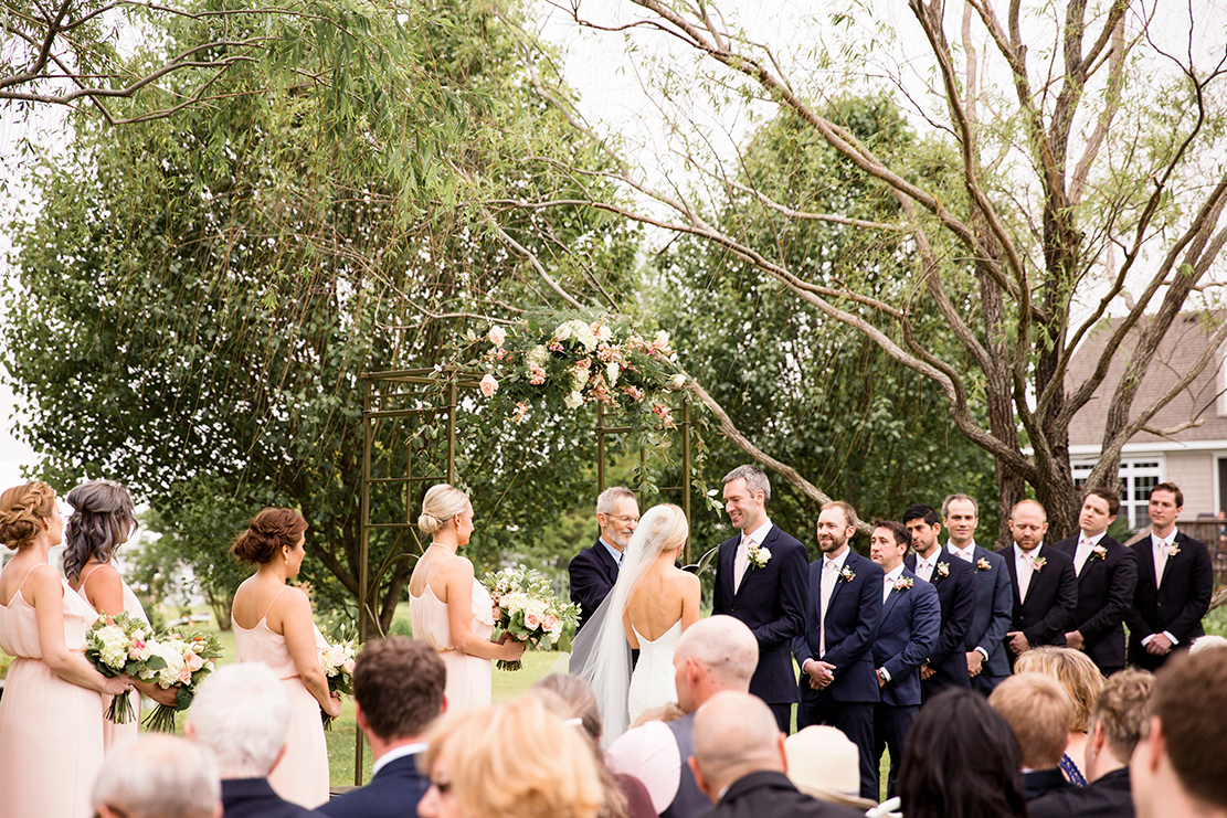 Lauren  Scotts Backyard Firework Filled Wedding - Image Property of www.j-dphoto.com