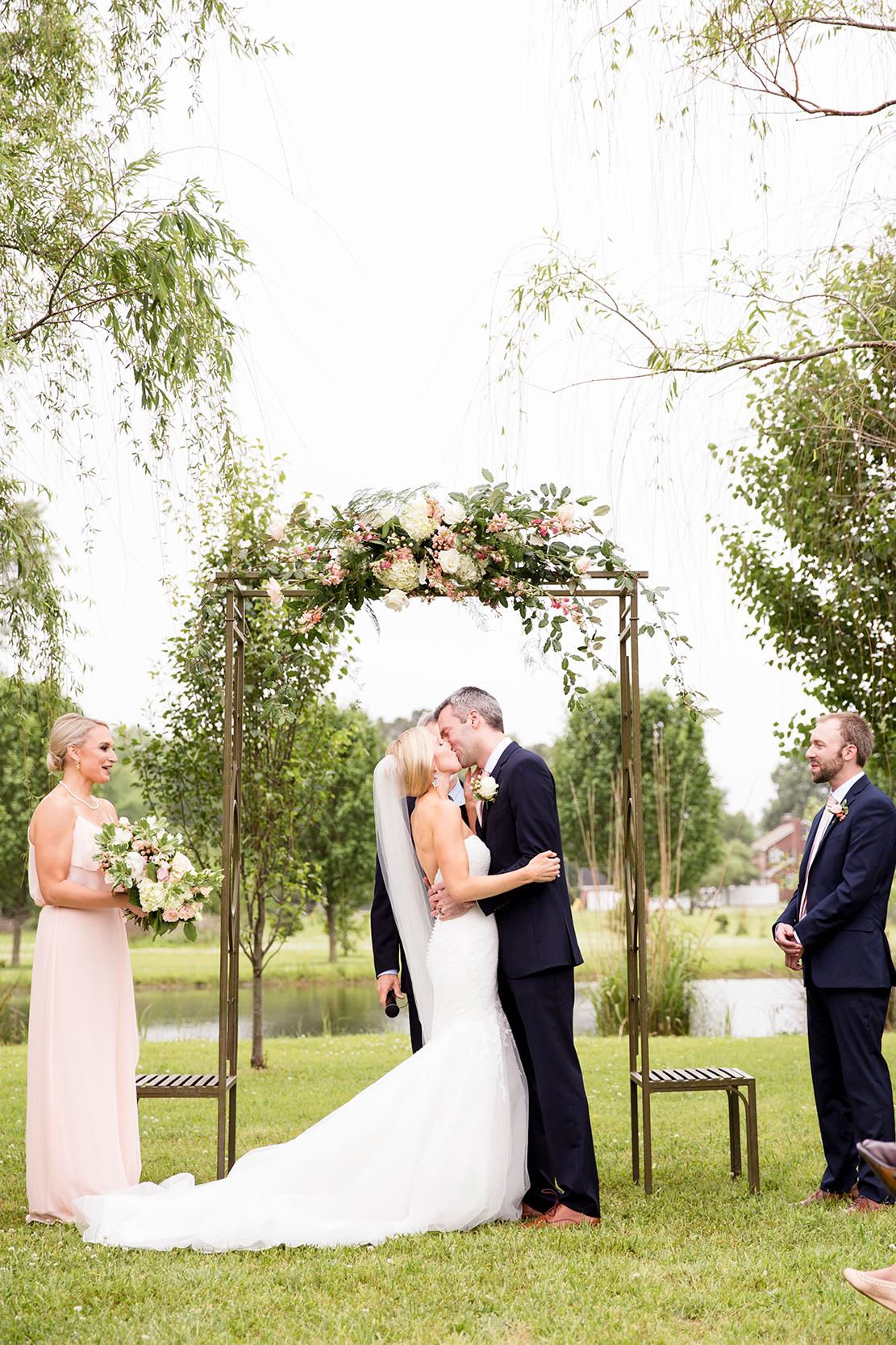 Lauren  Scotts Backyard Firework Filled Wedding - Image Property of www.j-dphoto.com