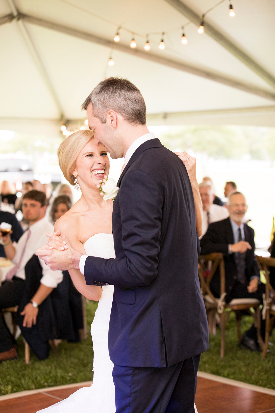Lauren  Scotts Backyard Firework Filled Wedding - Image Property of www.j-dphoto.com