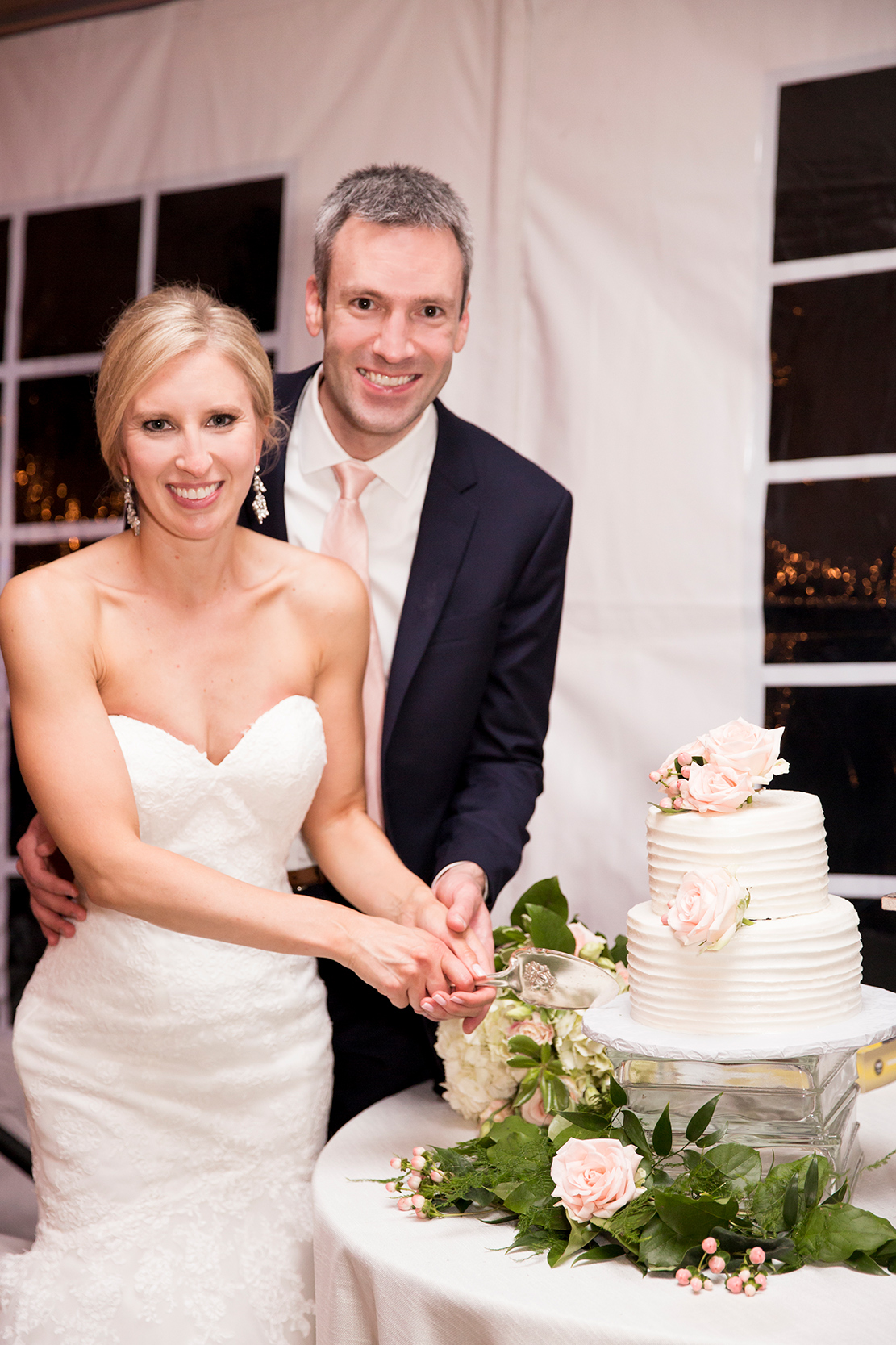 Lauren  Scotts Backyard Firework Filled Wedding - Image Property of www.j-dphoto.com
