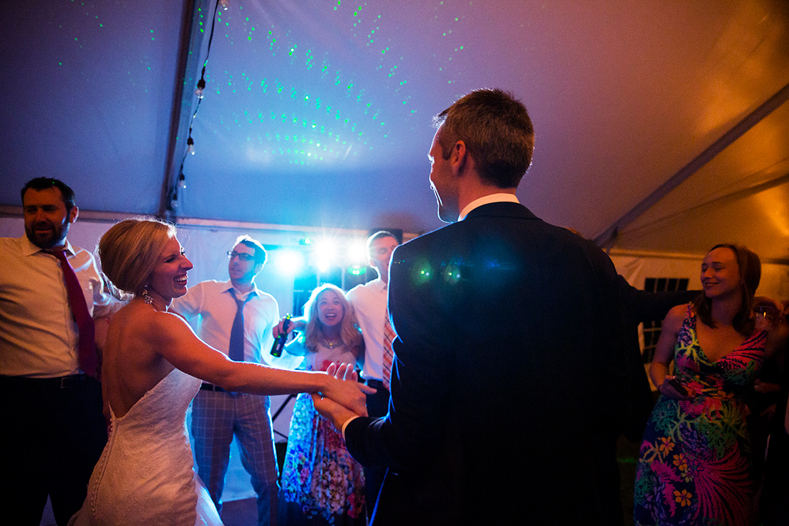 Lauren  Scotts Backyard Firework Filled Wedding - Image Property of www.j-dphoto.com