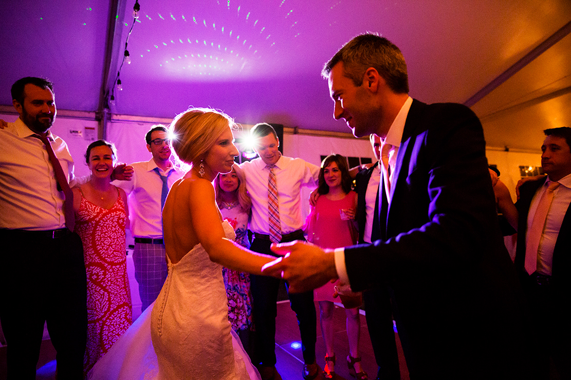 Lauren  Scotts Backyard Firework Filled Wedding - Image Property of www.j-dphoto.com