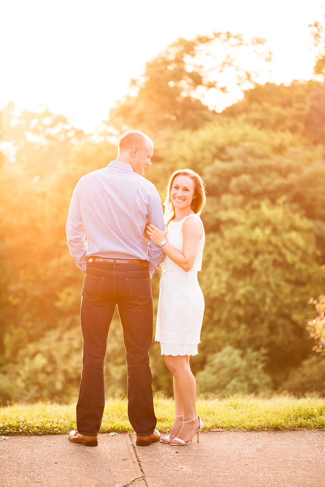 Lauren  Wills James River and Libby Hill Engagement - Image Property of www.j-dphoto.com