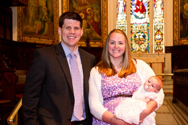 Baby Ellies Baptism in Richmond Virginia - Image Property of www.j-dphoto.com
