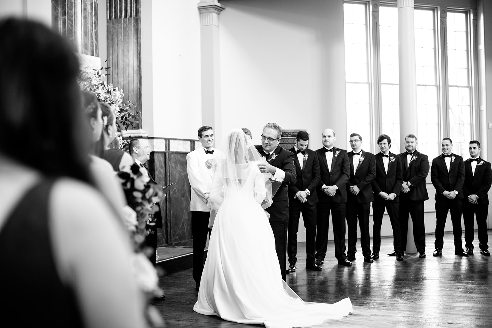 Mallory  Pauls Wedding at The John Marshall Ballroom - Image Property of www.j-dphoto.com