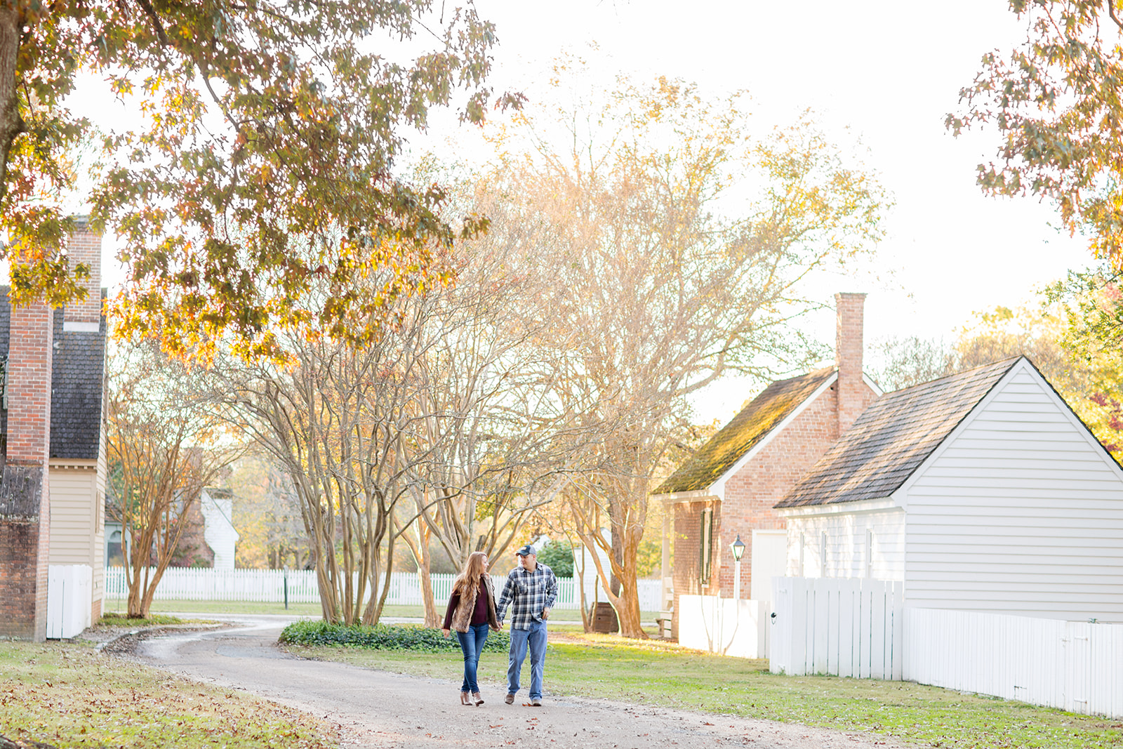 Morgan  Davids Colonial Williamsburg Engagement Shoot - Image Property of www.j-dphoto.com
