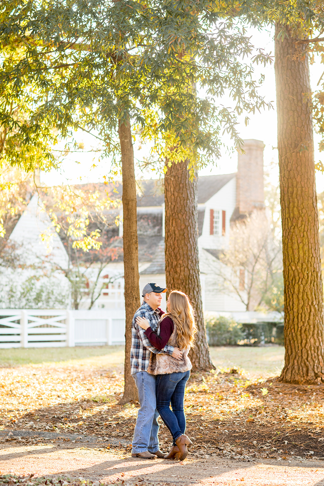 Morgan  Davids Colonial Williamsburg Engagement Shoot - Image Property of www.j-dphoto.com