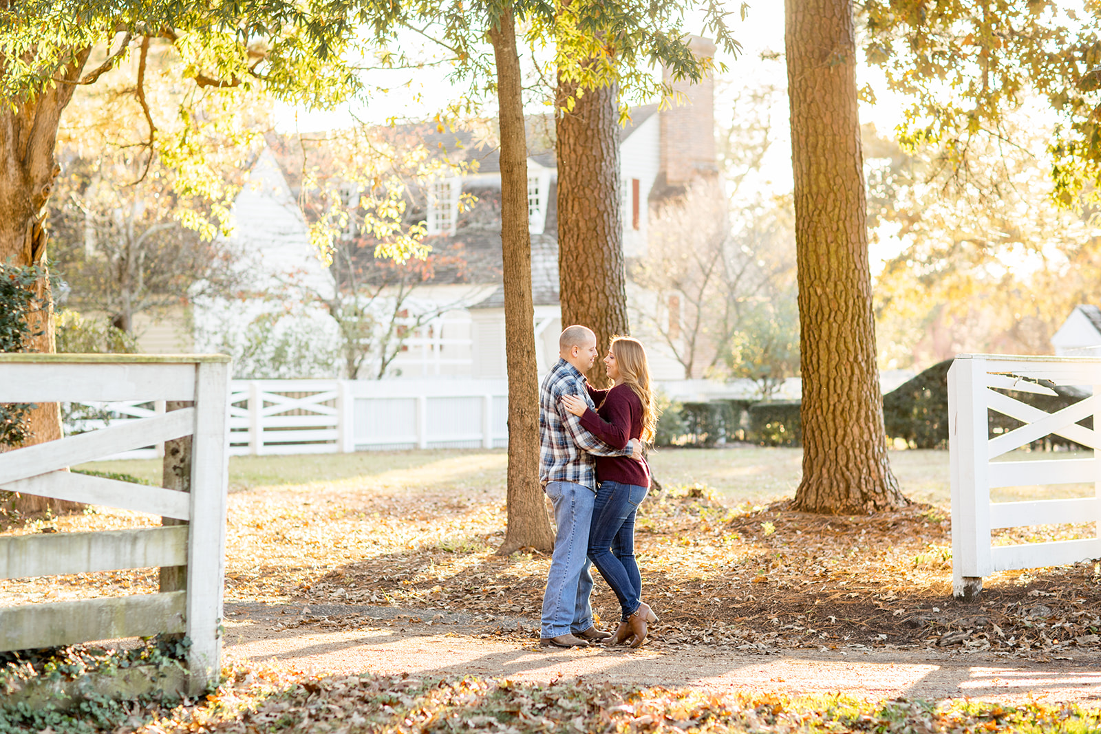 Morgan  Davids Colonial Williamsburg Engagement Shoot - Image Property of www.j-dphoto.com