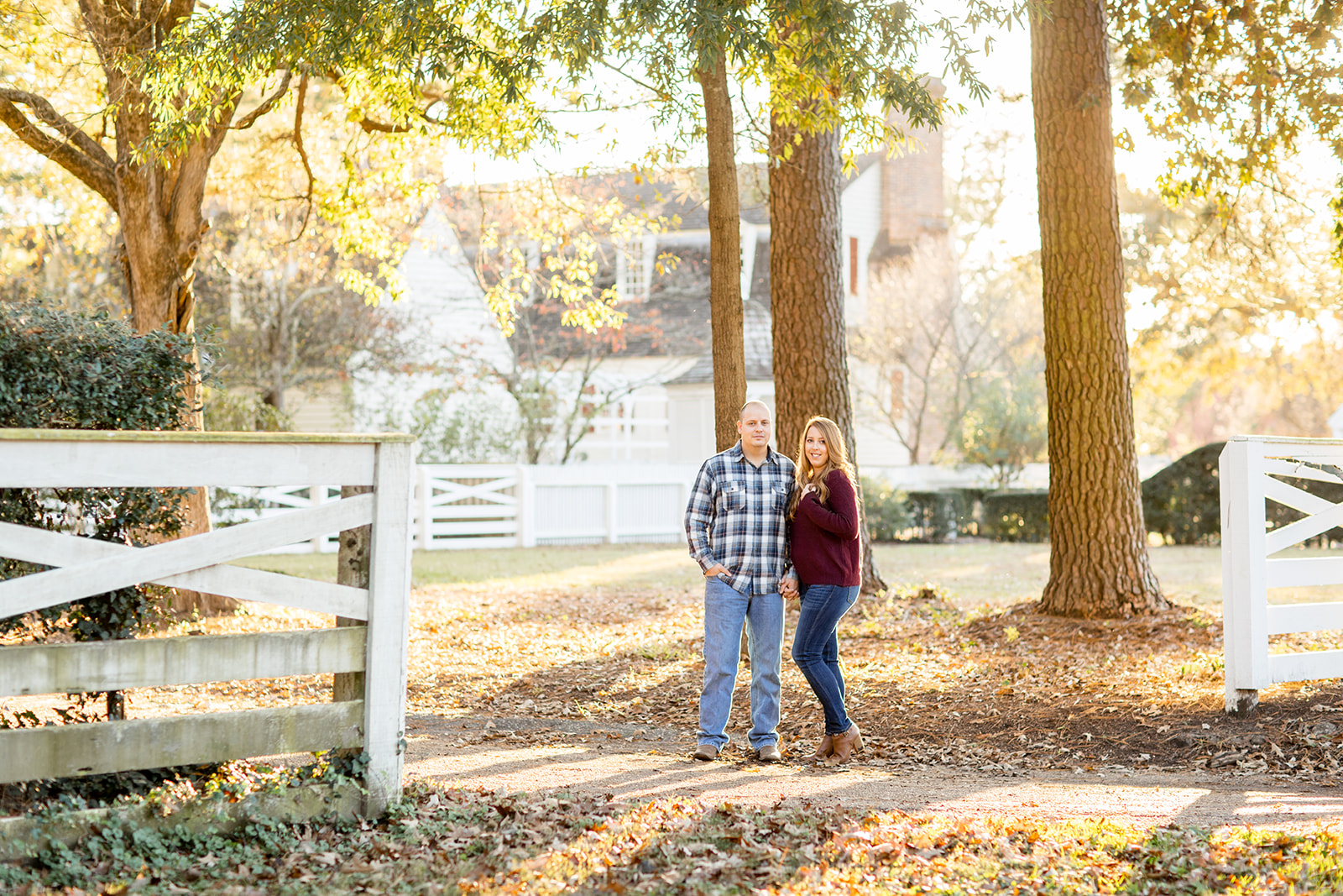 Morgan  Davids Colonial Williamsburg Engagement Shoot - Image Property of www.j-dphoto.com