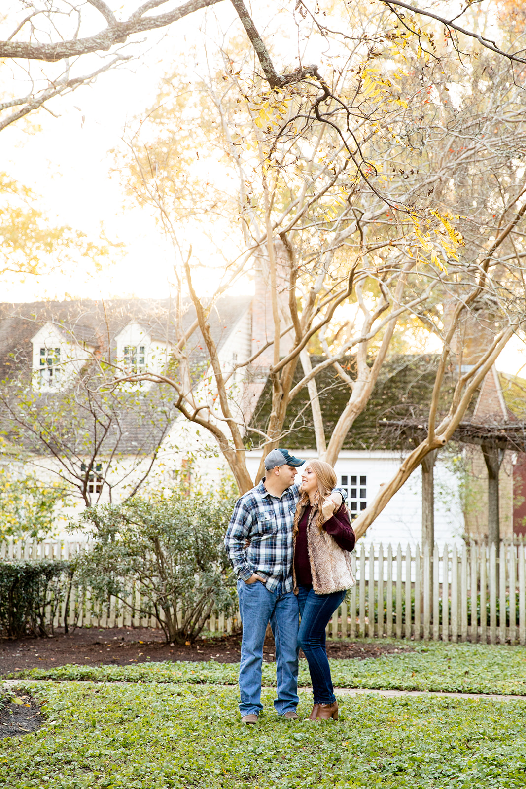 Morgan  Davids Colonial Williamsburg Engagement Shoot - Image Property of www.j-dphoto.com