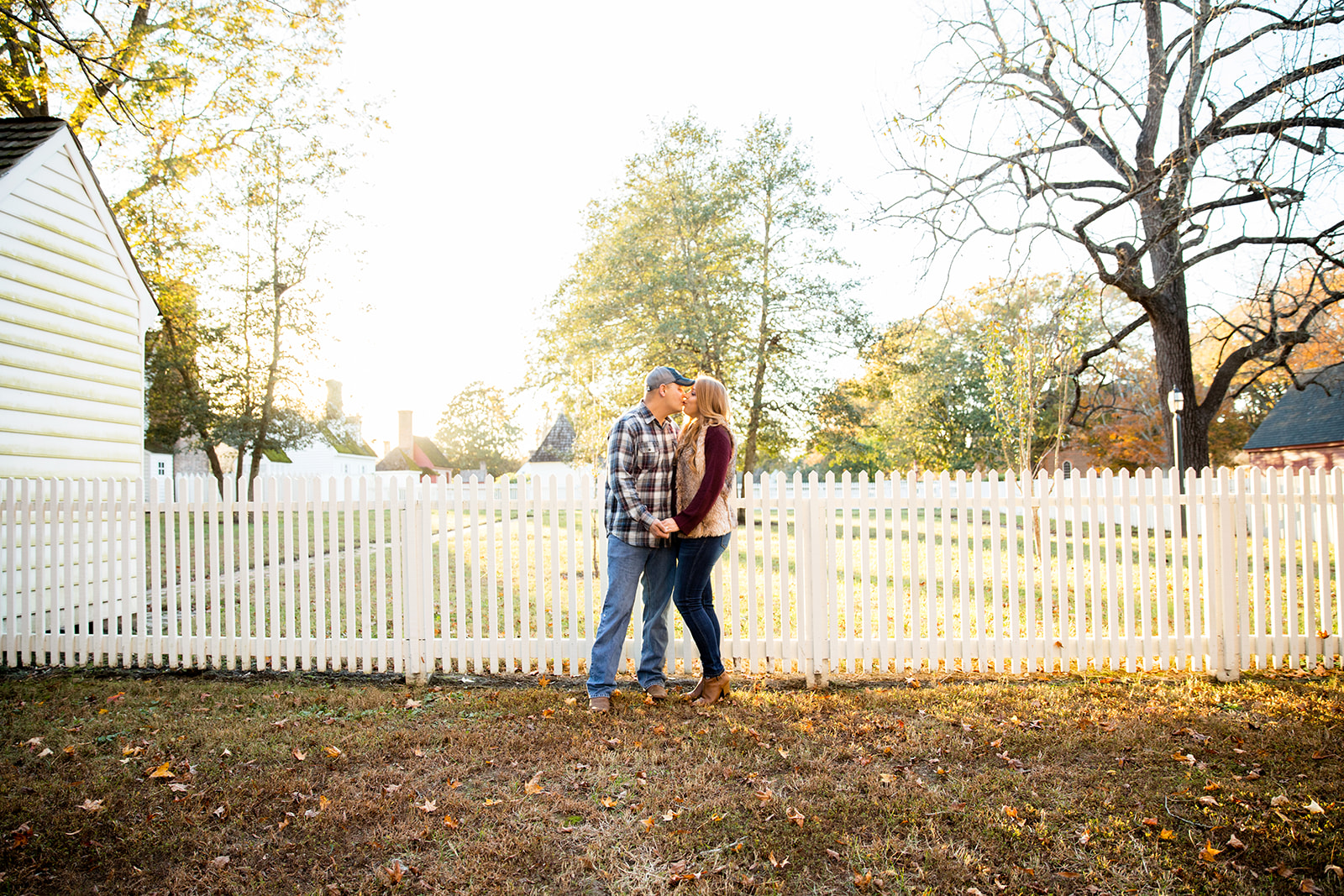 Morgan  Davids Colonial Williamsburg Engagement Shoot - Image Property of www.j-dphoto.com