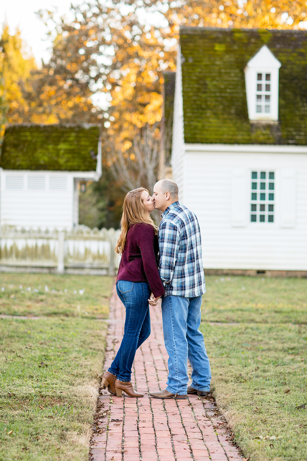 Morgan  Davids Colonial Williamsburg Engagement Shoot - Image Property of www.j-dphoto.com