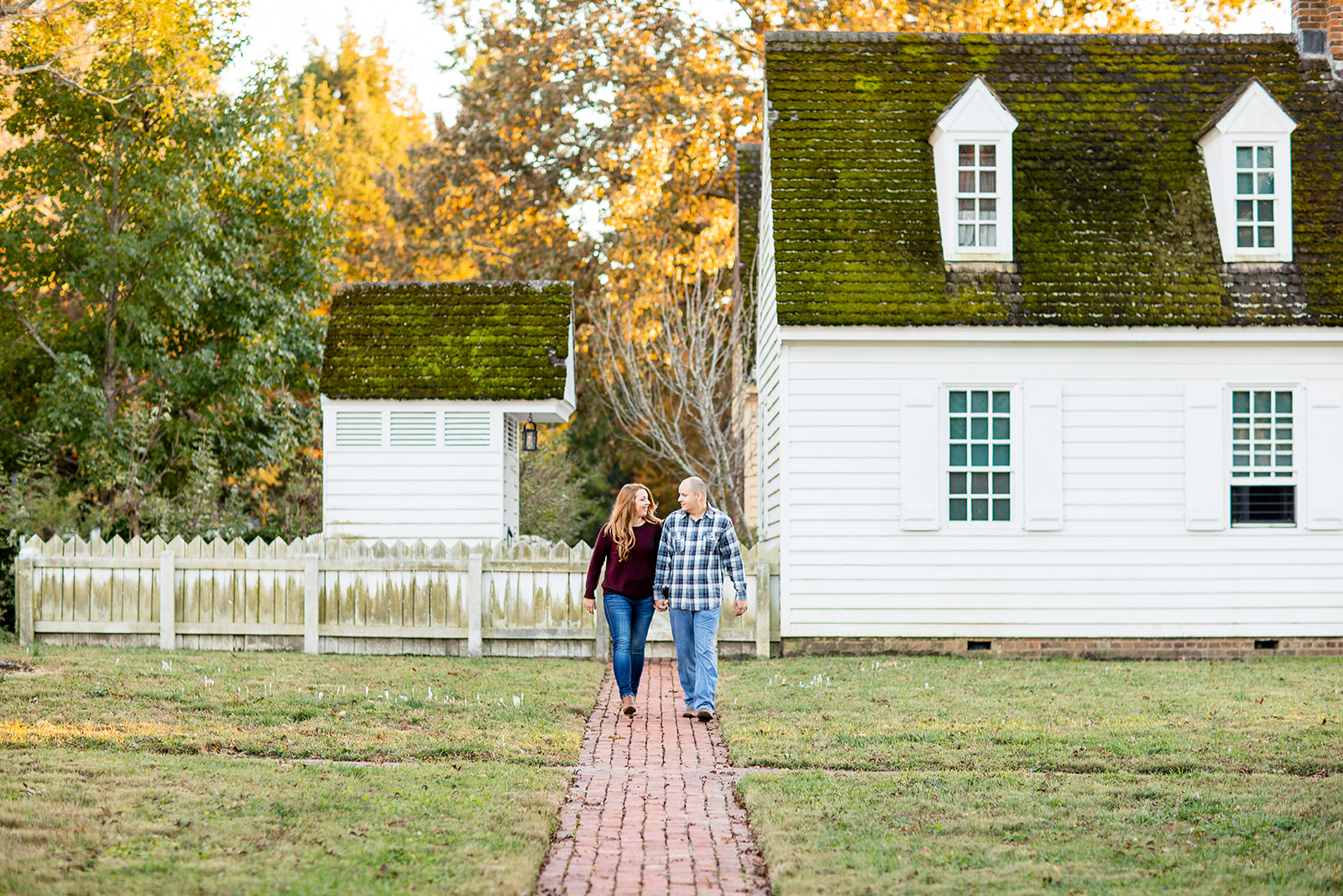 Morgan  Davids Colonial Williamsburg Engagement Shoot - Image Property of www.j-dphoto.com