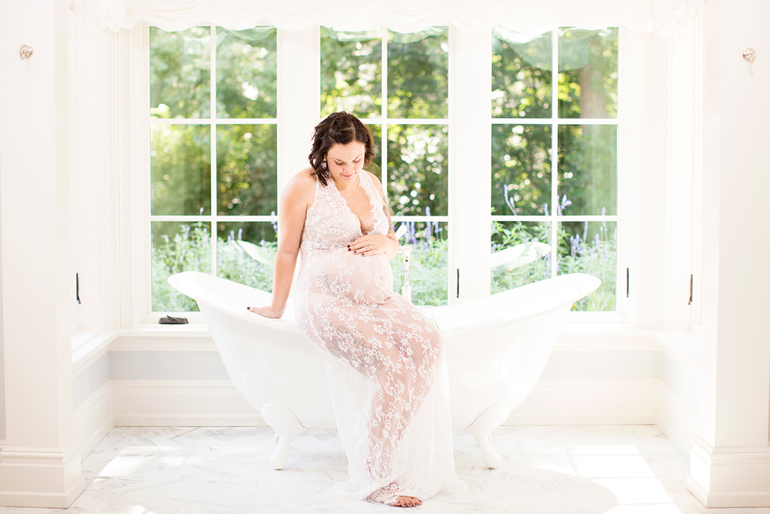 Abbys Flower Maternity Milk Bath - Image Property of www.j-dphoto.com
