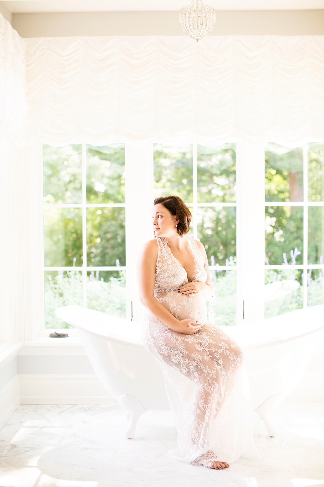 Abbys Flower Maternity Milk Bath - Image Property of www.j-dphoto.com