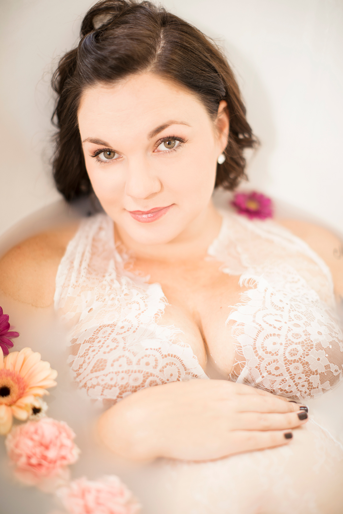 Abbys Flower Maternity Milk Bath - Image Property of www.j-dphoto.com