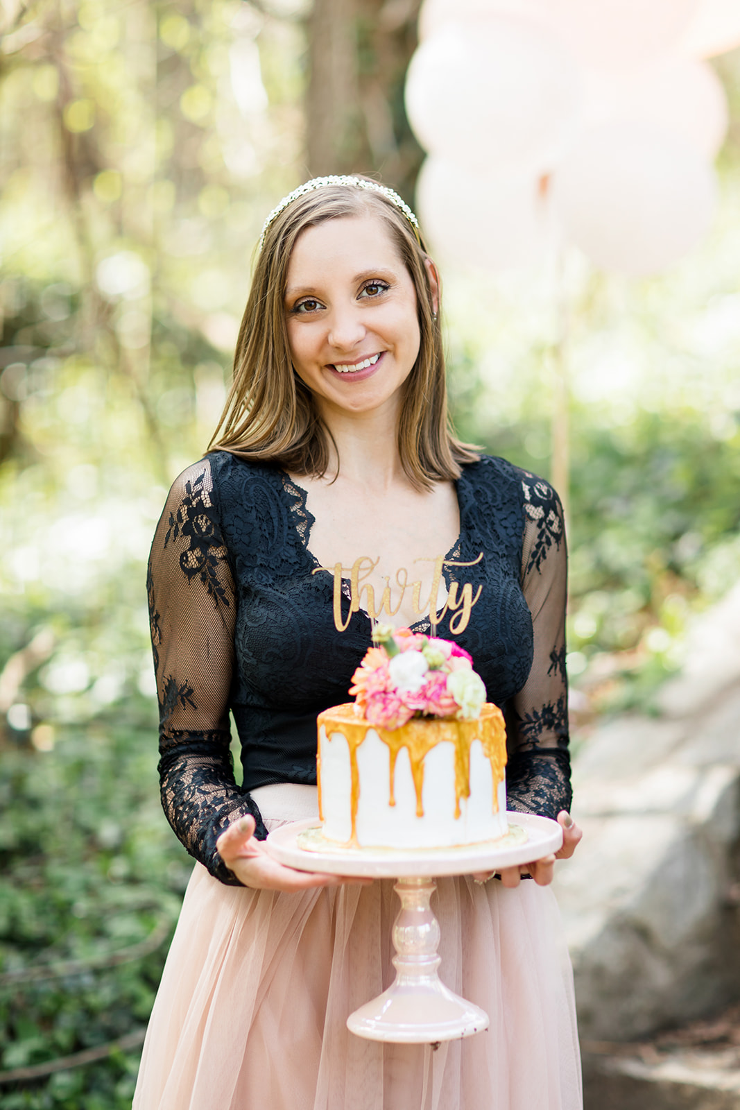 Nicholes 30th Birthday Cake Smash Photo Shoot  - Image Property of www.j-dphoto.com