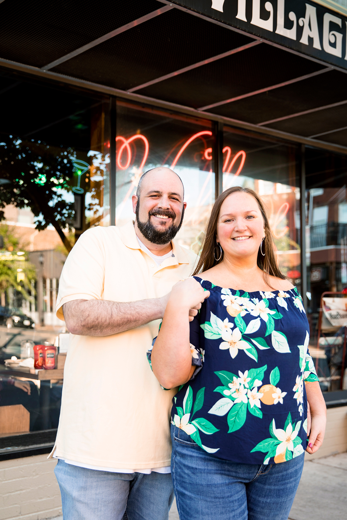 Chris  Rachels Spring Engagement Photos in RVA - Image Property of www.j-dphoto.com