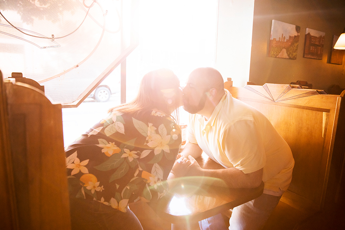 Chris  Rachels Spring Engagement Photos in RVA - Image Property of www.j-dphoto.com