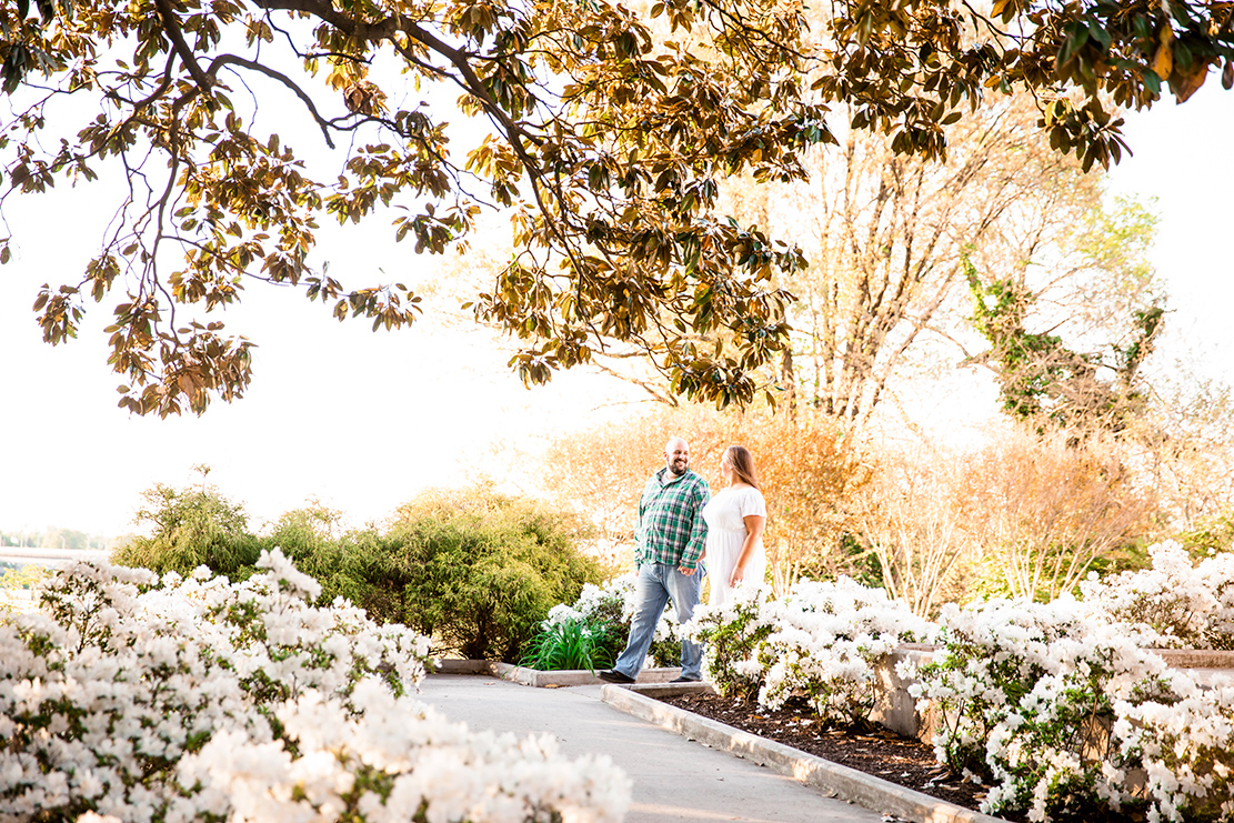 Chris  Rachels Spring Engagement Photos in RVA - Image Property of www.j-dphoto.com