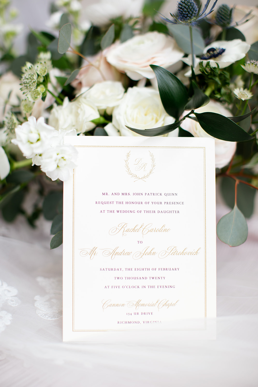 Rachel  Drews Winter Wedding at The John Marshall Ballrooms - Image Property of www.j-dphoto.com