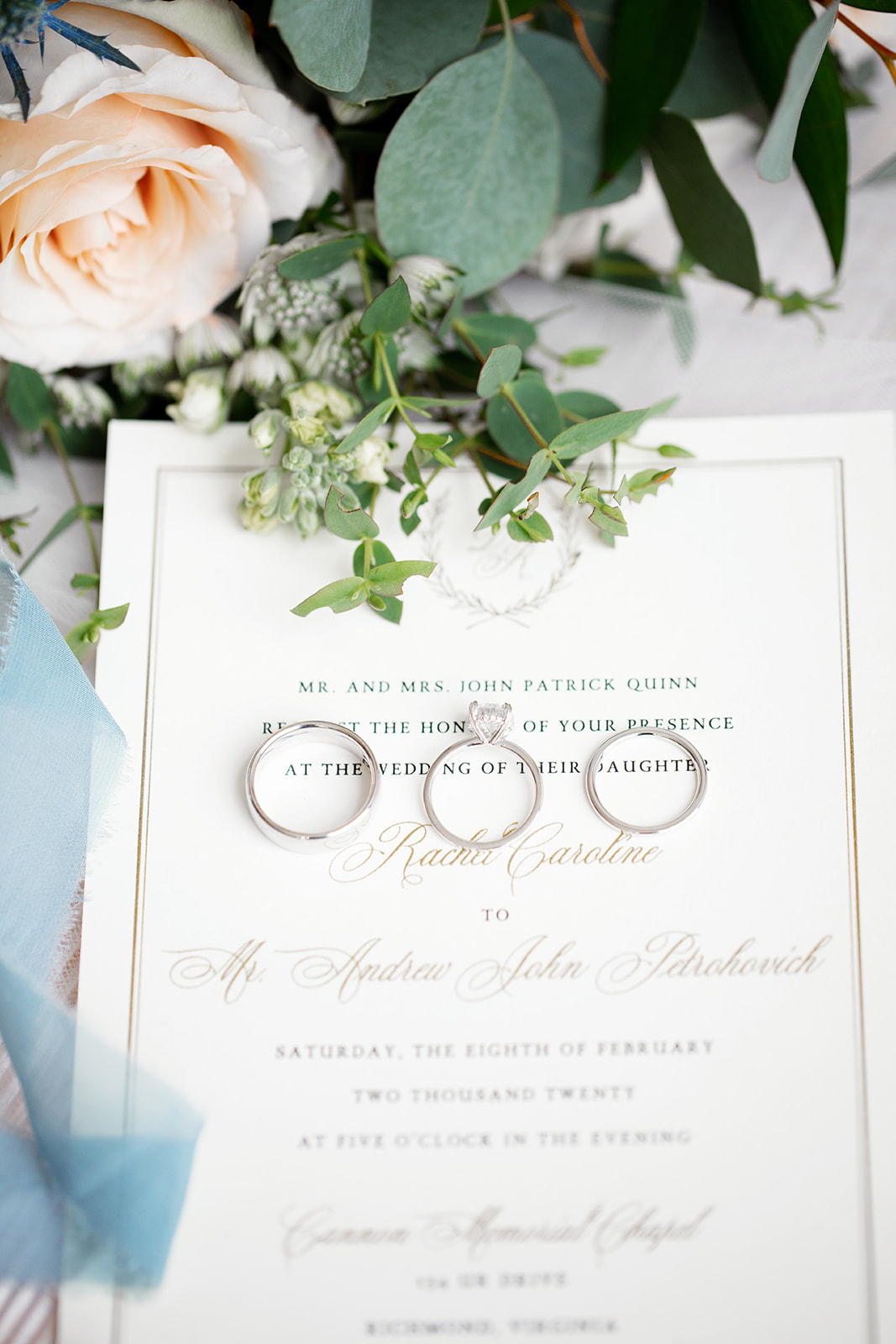 Rachel  Drews Winter Wedding at The John Marshall Ballrooms - Image Property of www.j-dphoto.com