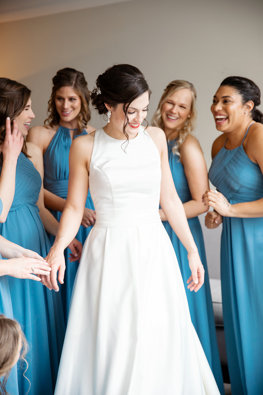 Rachel  Drews Winter Wedding at The John Marshall Ballrooms - Image Property of www.j-dphoto.com