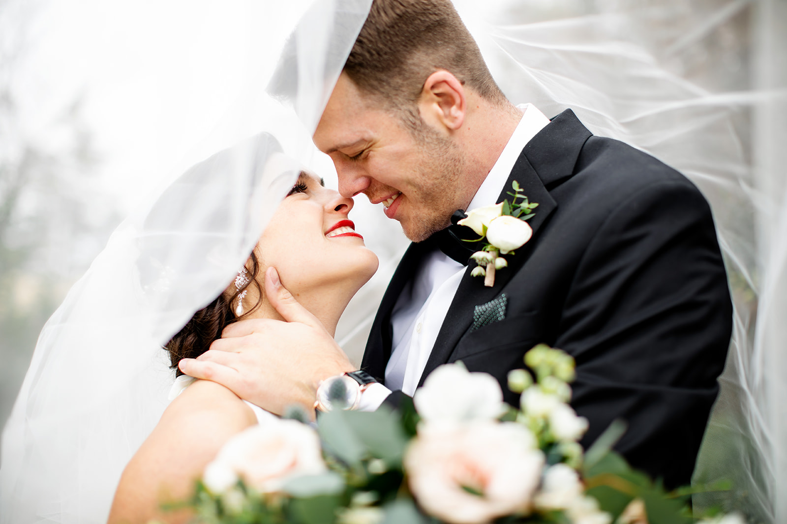Rachel  Drews Winter Wedding at The John Marshall Ballrooms - Image Property of www.j-dphoto.com