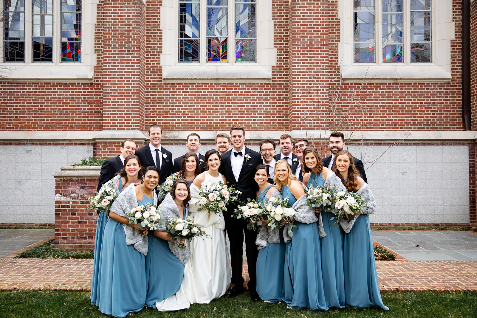 Rachel  Drews Winter Wedding at The John Marshall Ballrooms - Image Property of www.j-dphoto.com