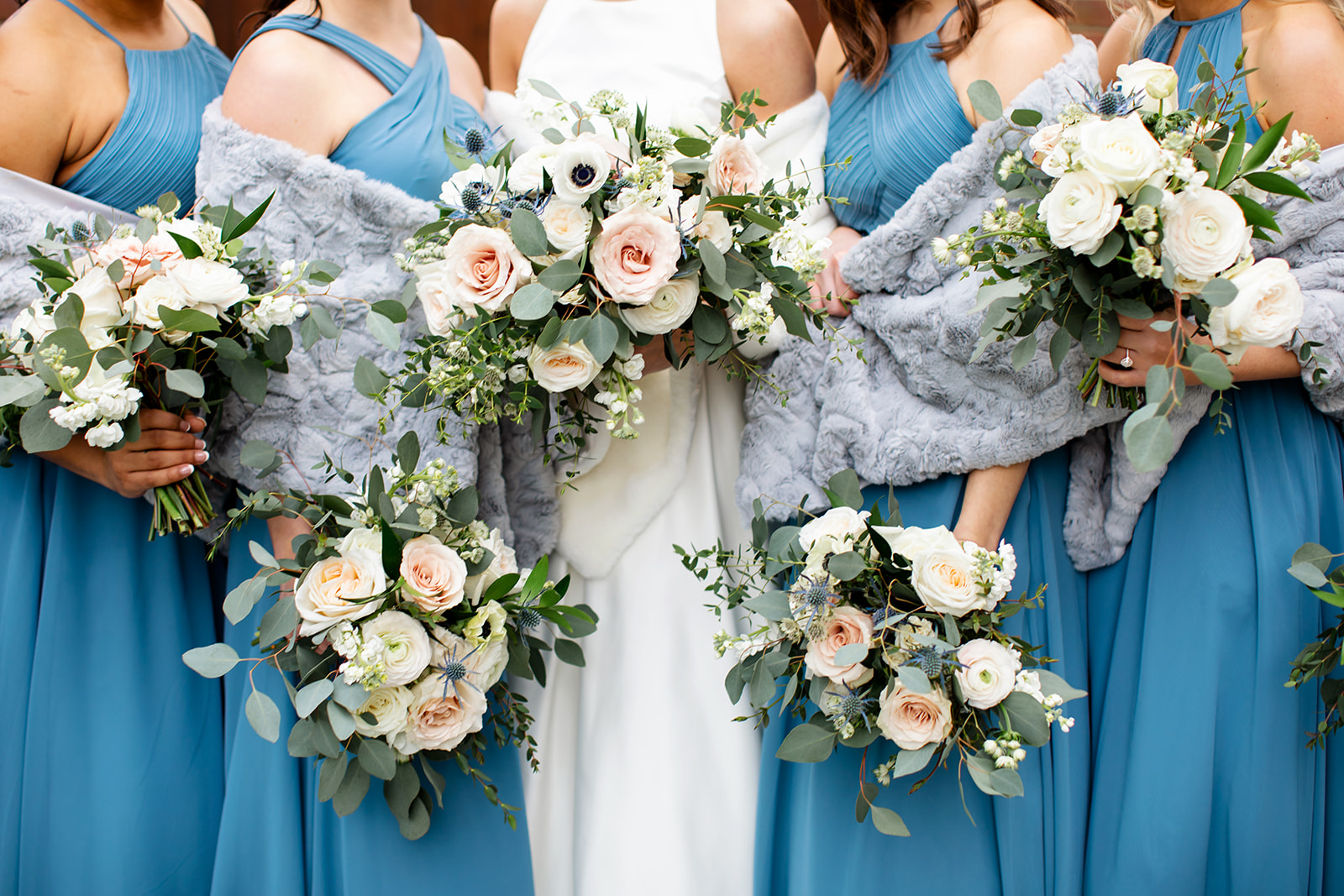 Rachel  Drews Winter Wedding at The John Marshall Ballrooms - Image Property of www.j-dphoto.com