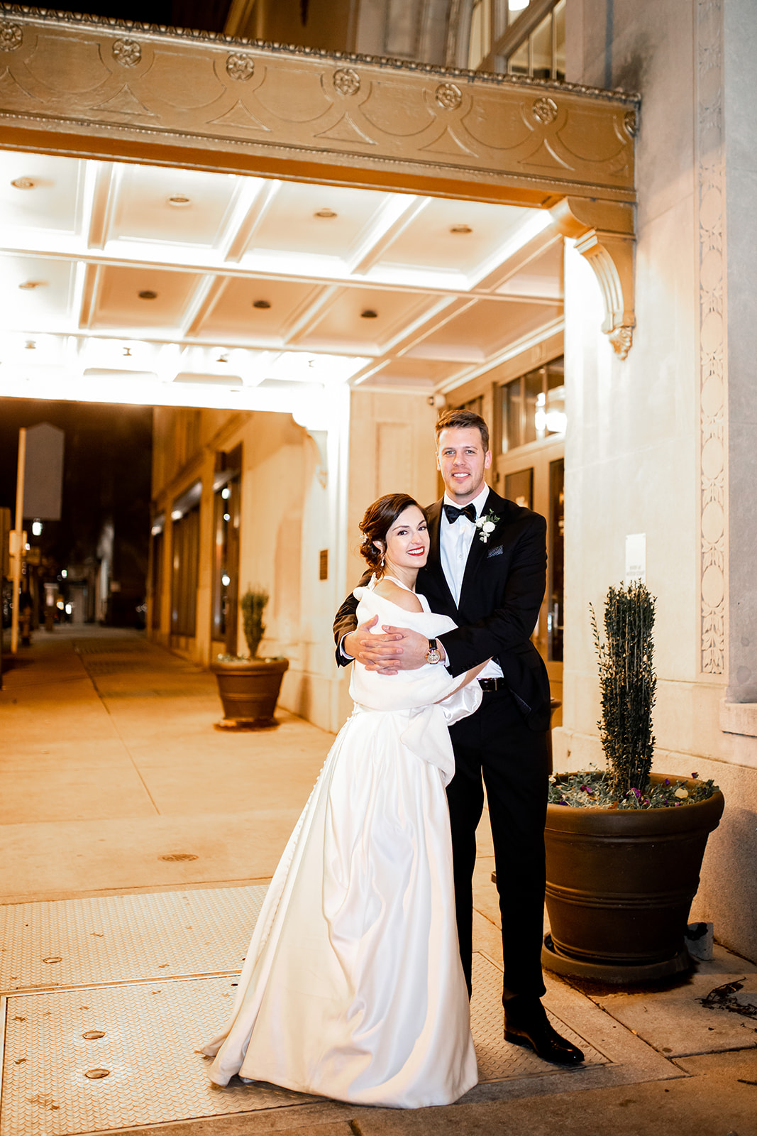 Rachel  Drews Winter Wedding at The John Marshall Ballrooms - Image Property of www.j-dphoto.com