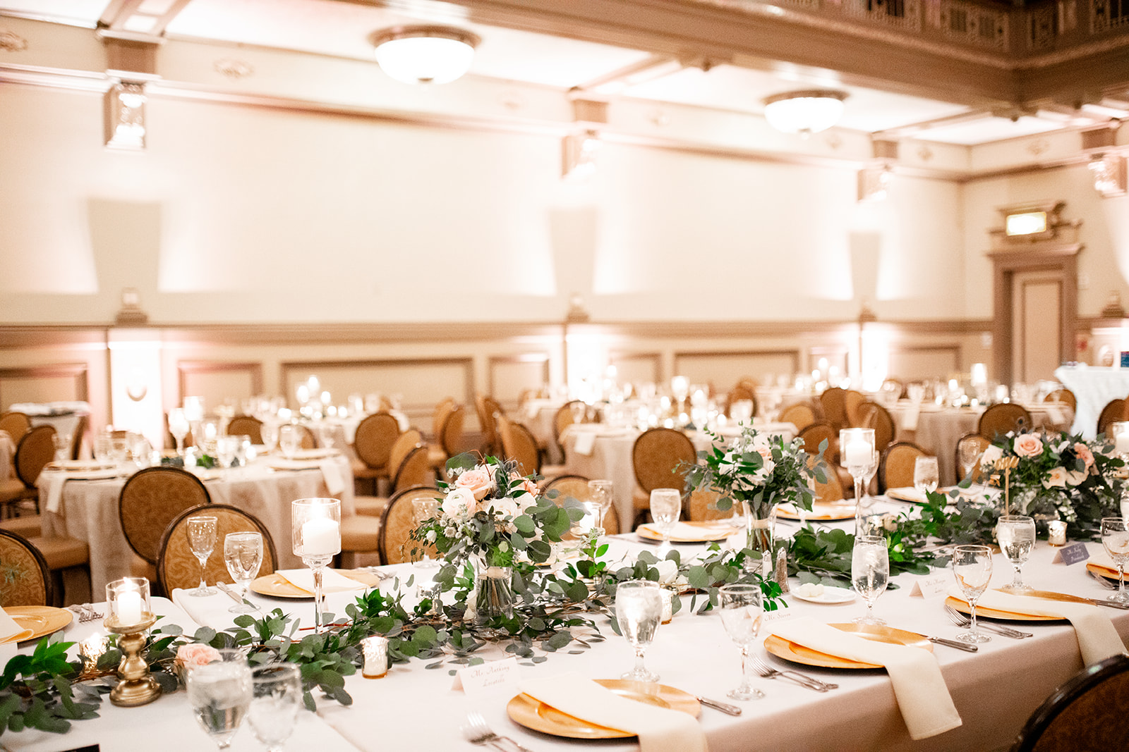 Rachel  Drews Winter Wedding at The John Marshall Ballrooms - Image Property of www.j-dphoto.com