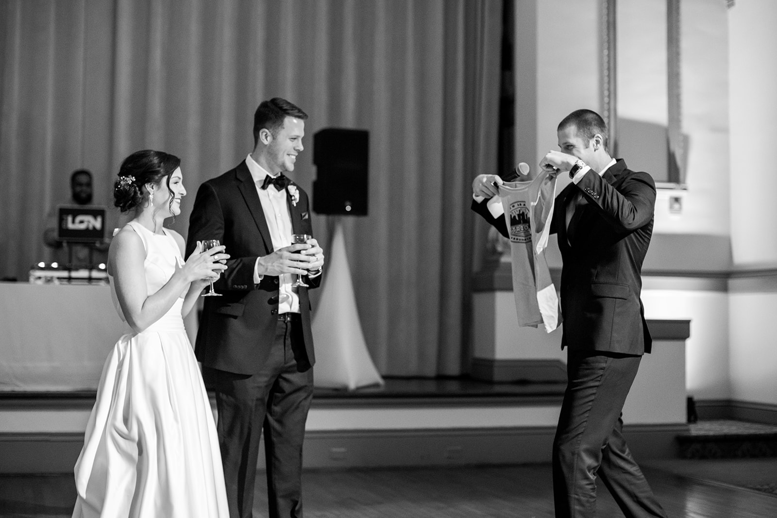 Rachel  Drews Winter Wedding at The John Marshall Ballrooms - Image Property of www.j-dphoto.com