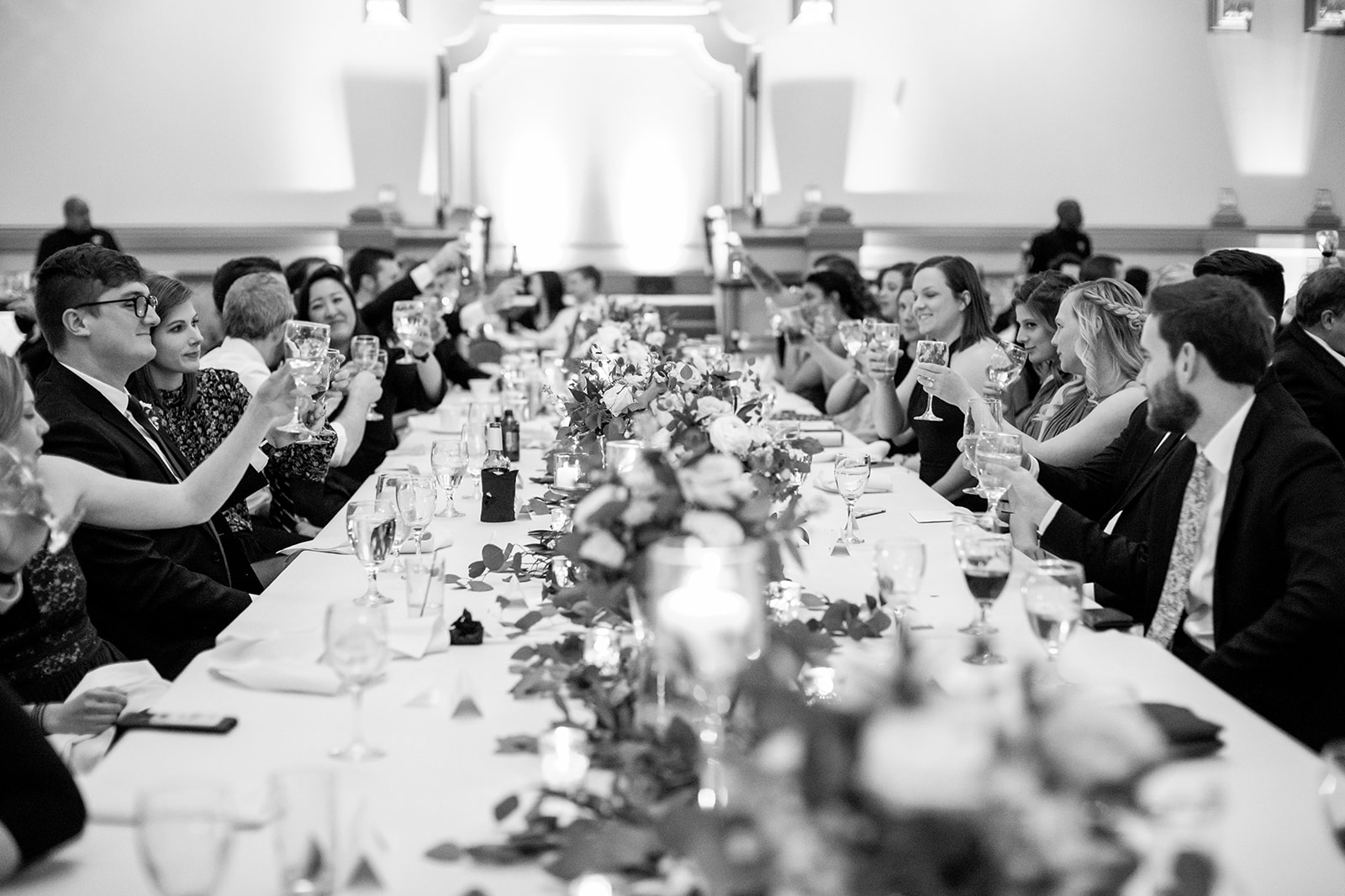 Rachel  Drews Winter Wedding at The John Marshall Ballrooms - Image Property of www.j-dphoto.com