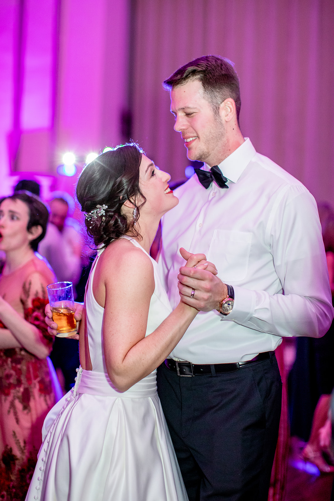Rachel  Drews Winter Wedding at The John Marshall Ballrooms - Image Property of www.j-dphoto.com