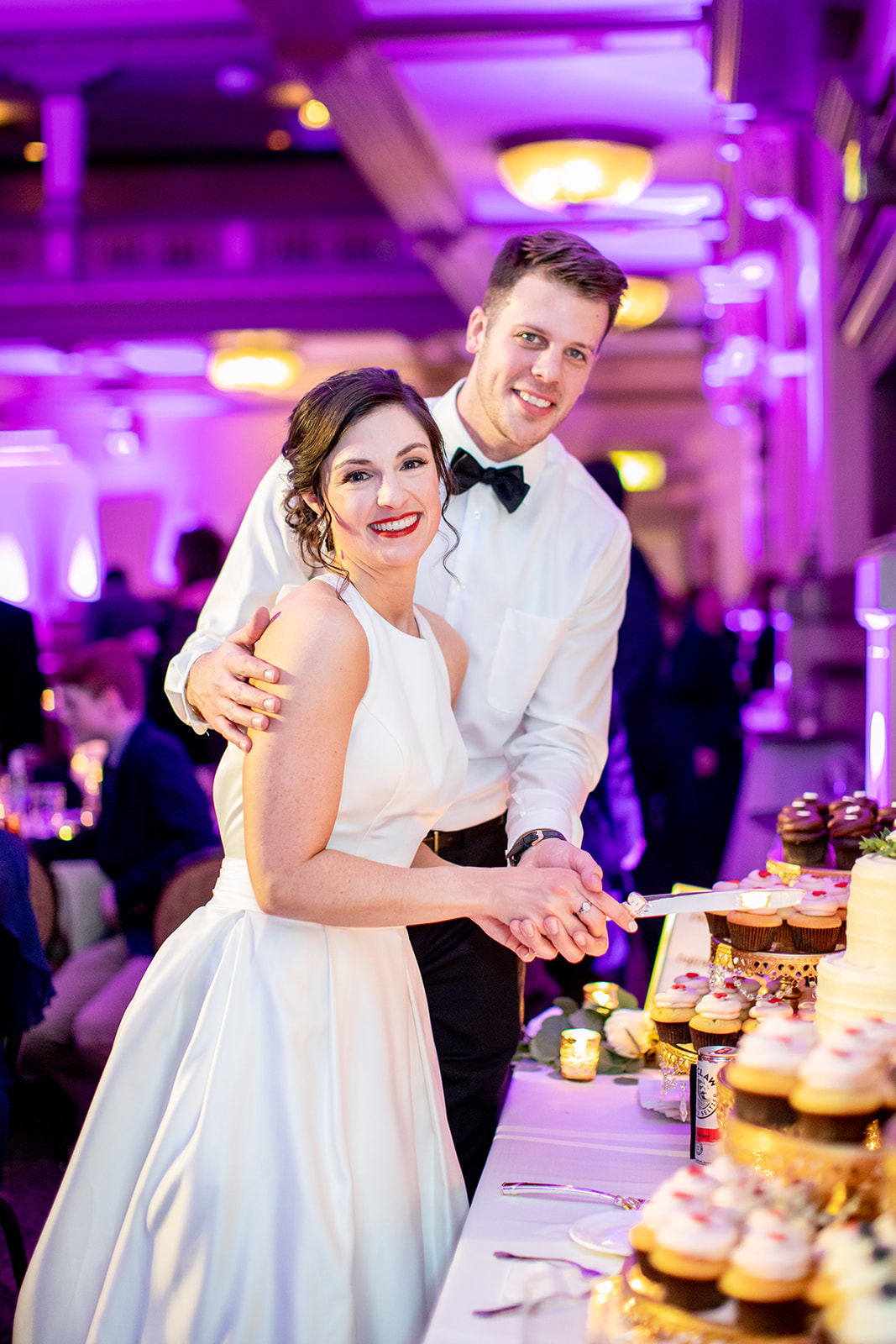 Rachel  Drews Winter Wedding at The John Marshall Ballrooms - Image Property of www.j-dphoto.com