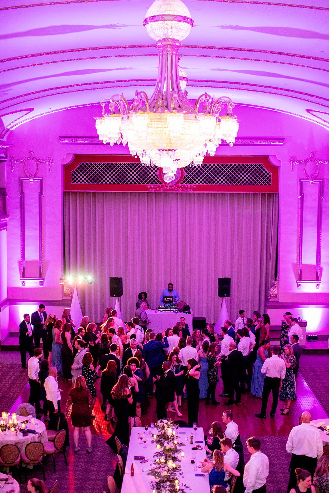 Rachel  Drews Winter Wedding at The John Marshall Ballrooms - Image Property of www.j-dphoto.com