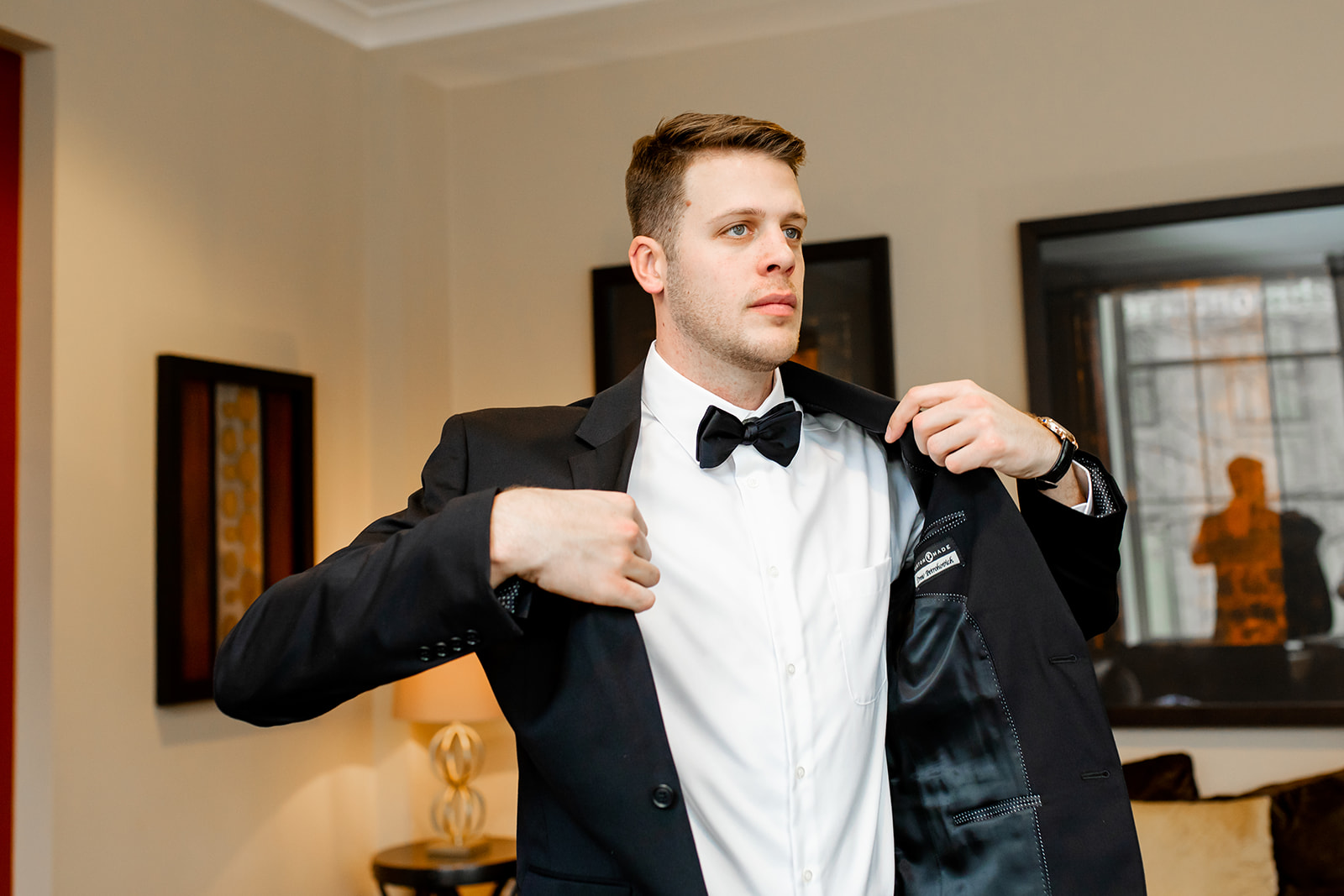Rachel  Drews Winter Wedding at The John Marshall Ballrooms - Image Property of www.j-dphoto.com