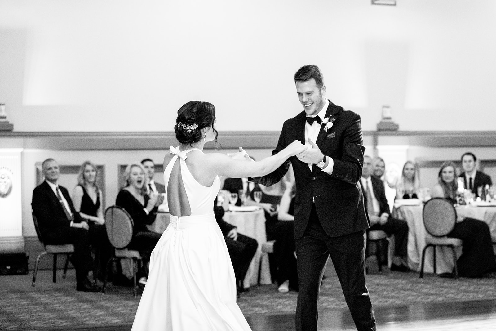 Rachel  Drews Winter Wedding at The John Marshall Ballrooms - Image Property of www.j-dphoto.com
