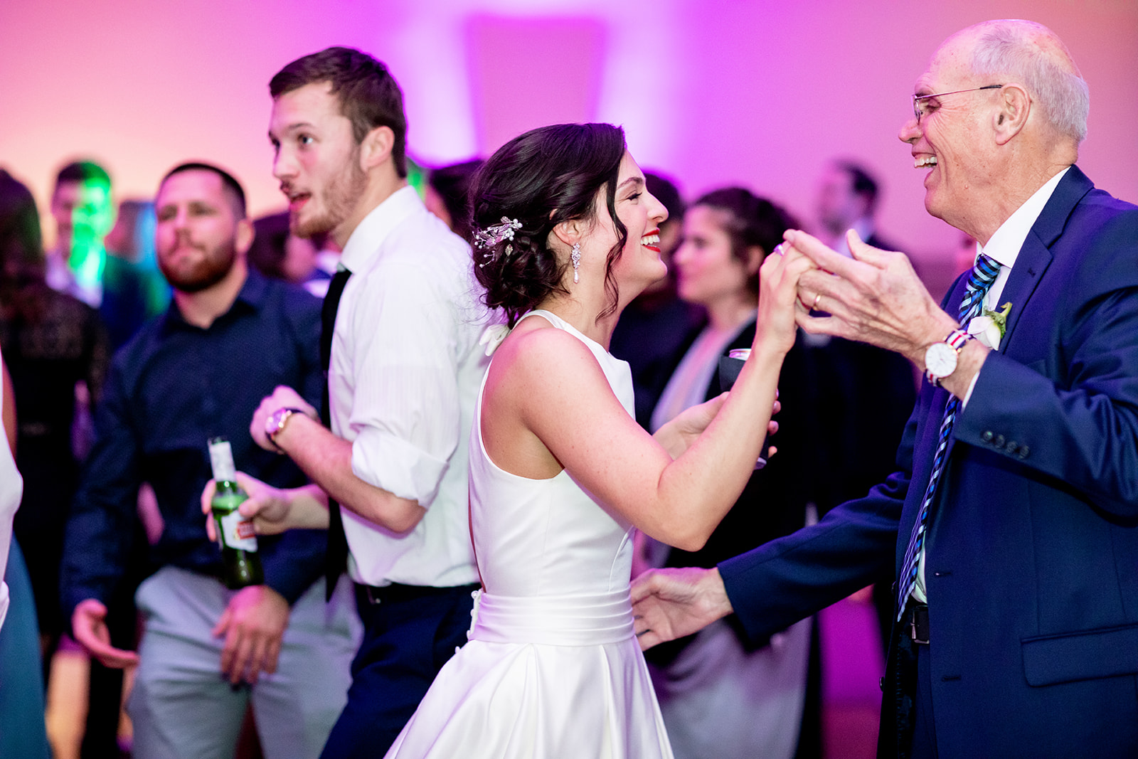 Rachel  Drews Winter Wedding at The John Marshall Ballrooms - Image Property of www.j-dphoto.com