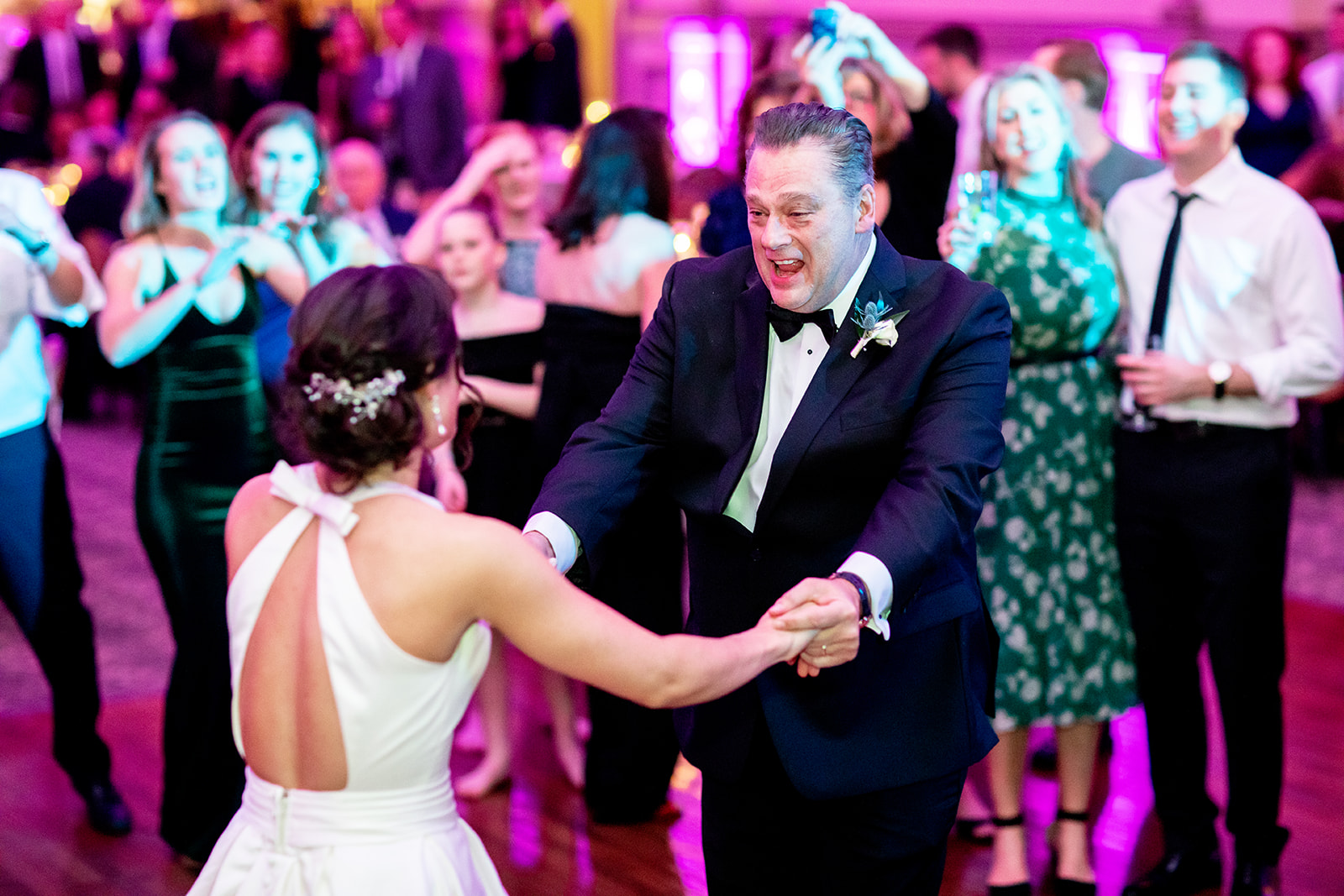 Rachel  Drews Winter Wedding at The John Marshall Ballrooms - Image Property of www.j-dphoto.com