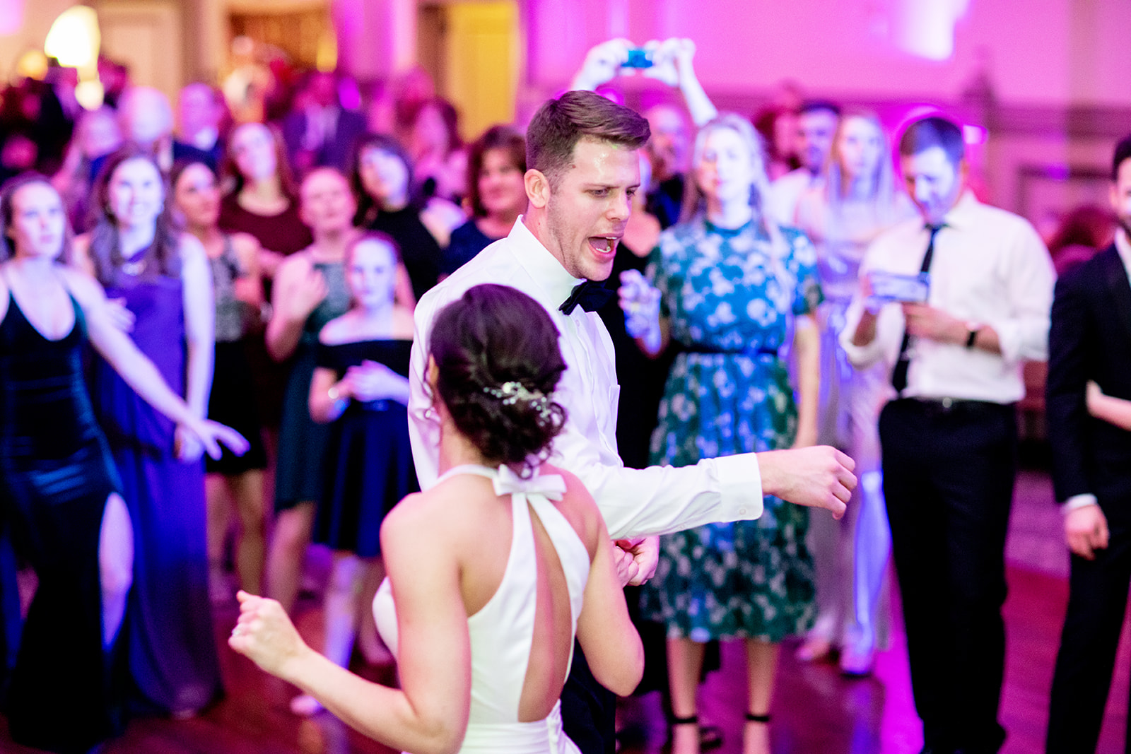 Rachel  Drews Winter Wedding at The John Marshall Ballrooms - Image Property of www.j-dphoto.com