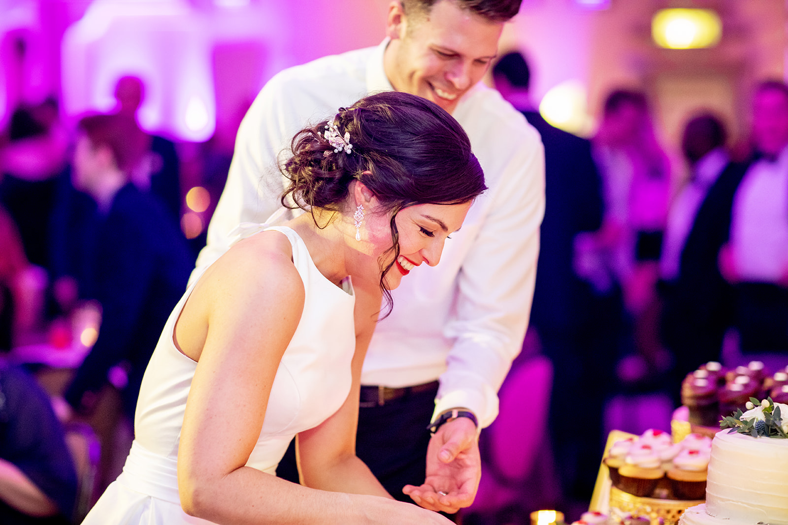 Rachel  Drews Winter Wedding at The John Marshall Ballrooms - Image Property of www.j-dphoto.com