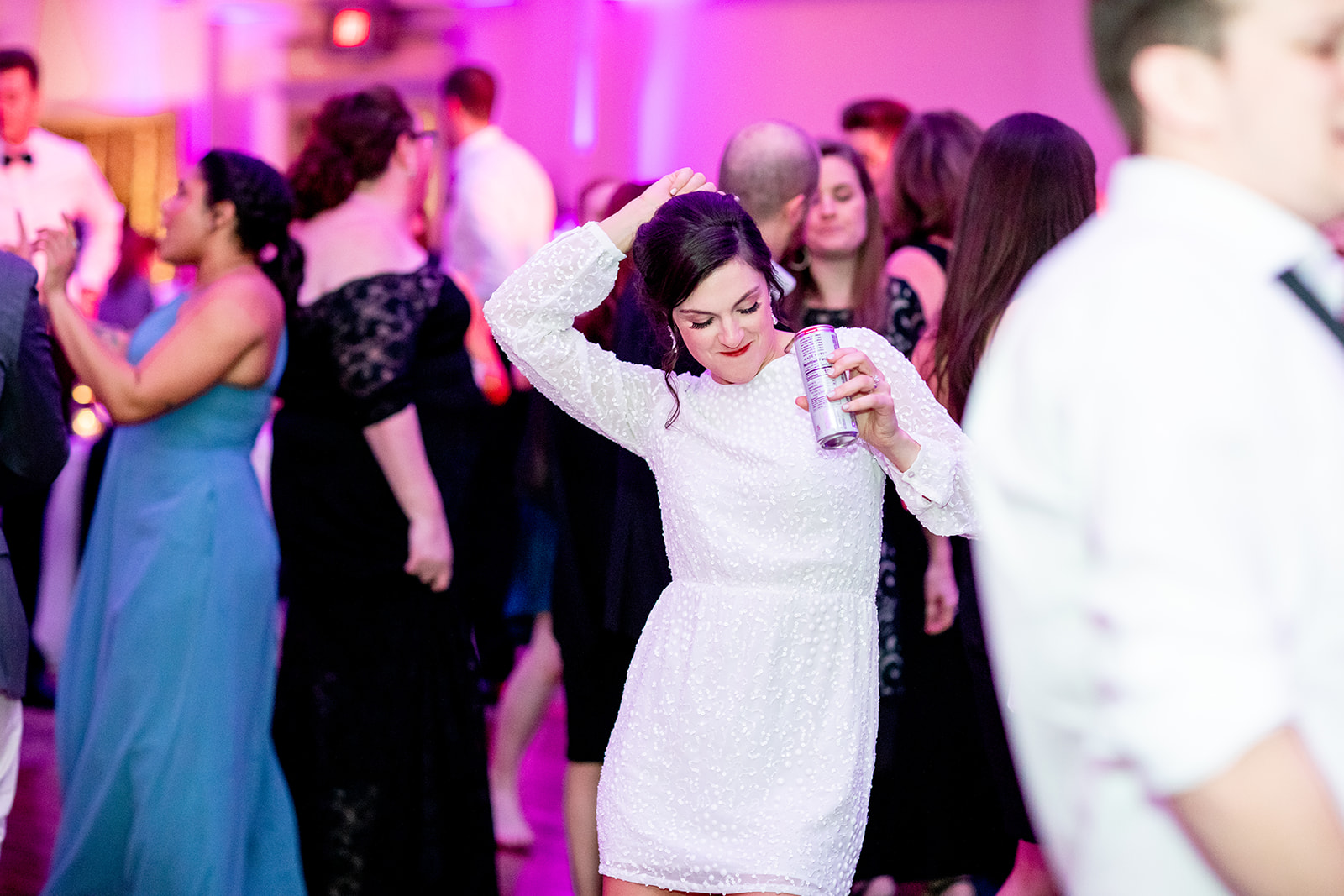 Rachel  Drews Winter Wedding at The John Marshall Ballrooms - Image Property of www.j-dphoto.com