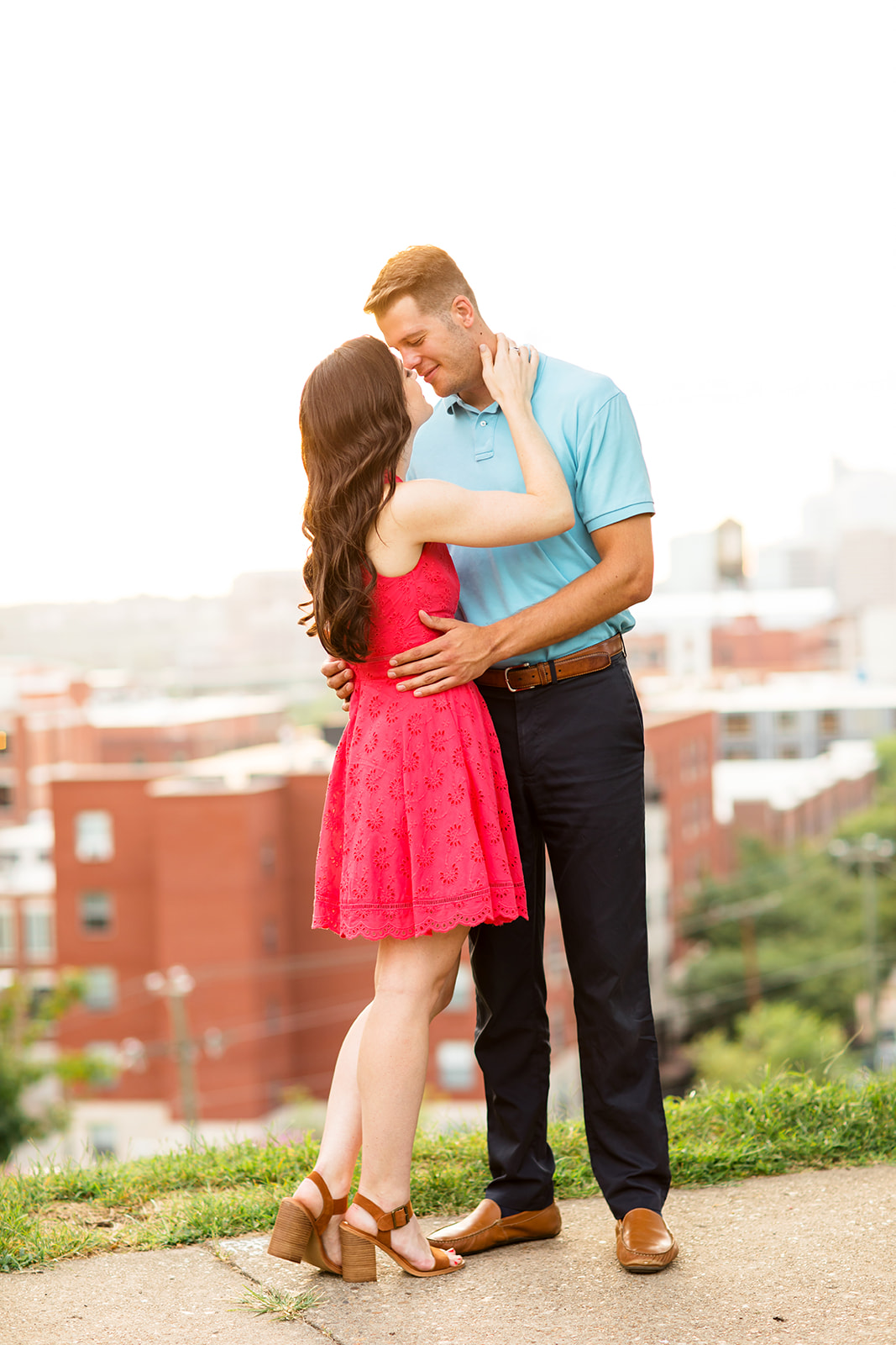 Rachel Drews Romantic Libby Hill Engagement Shoot - Image Property of www.j-dphoto.com