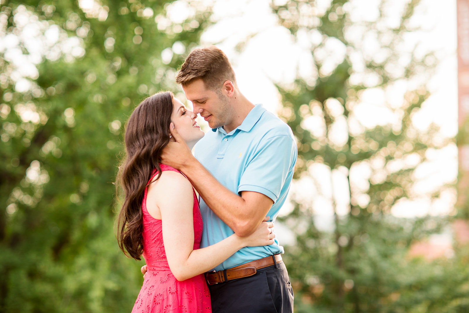 Rachel Drews Romantic Libby Hill Engagement Shoot - Image Property of www.j-dphoto.com